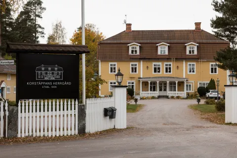 Exteriör Korstäppans Herrgård.